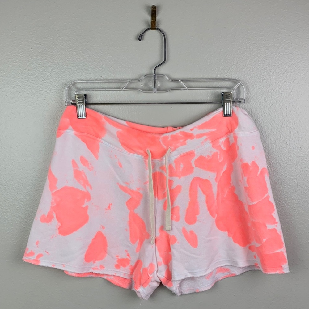 Sundry | Pink Tie Dye Cotton Shorts 2
